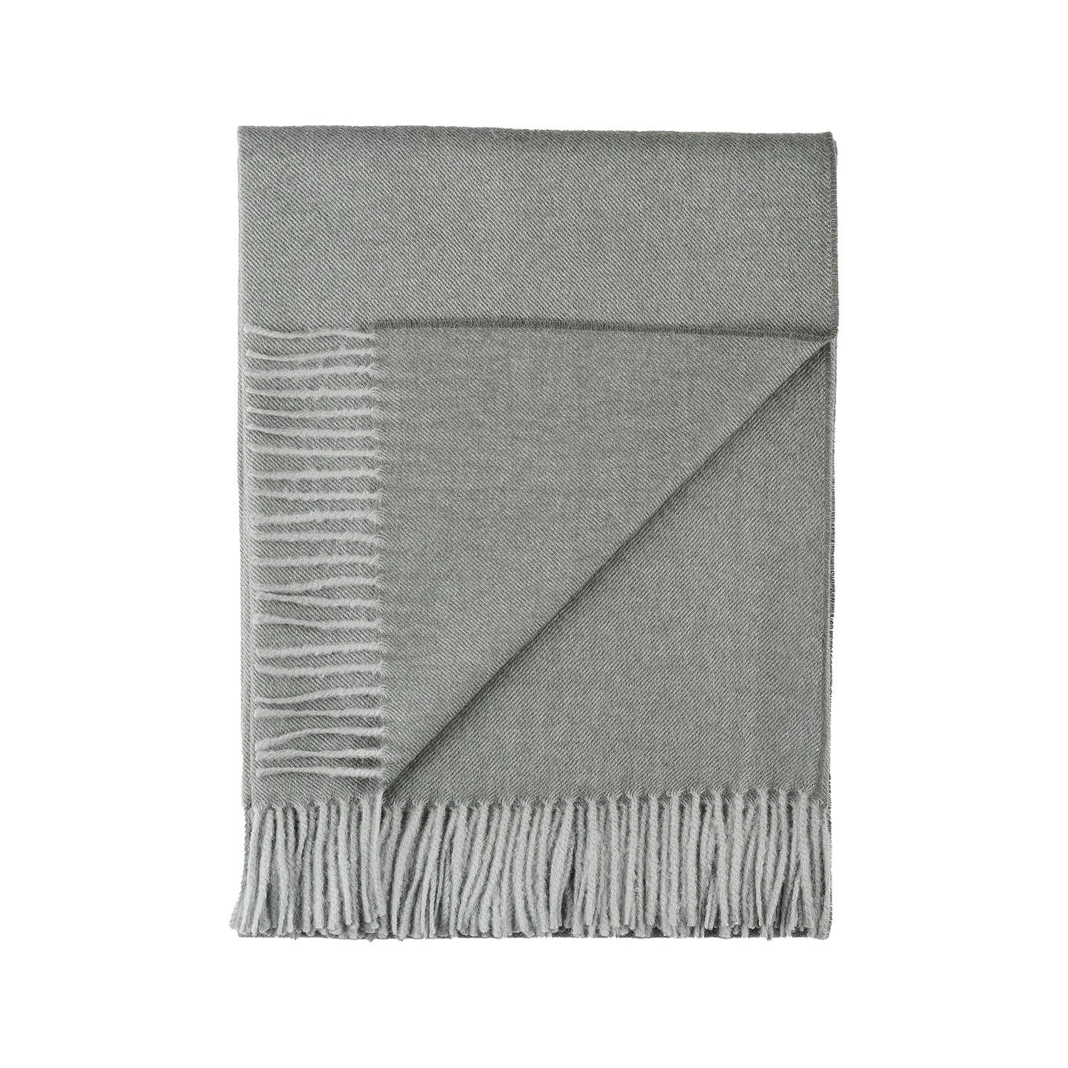 Cozy Baby Alpaca Throw in Rich Iron Ore Hue